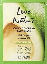 Kup Kremowa maseczka do twarzy z organicznym awokado odżywiająca skórę - Oriflame Avocado Cream Face Mask with Organic Avocado Oil