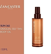 Olejek samoopalający dający naturalny kolor - Lancaster Sun 365 Gradual Self Tan Oil — Zdjęcie N4
