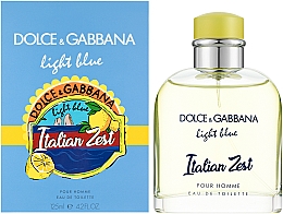 Dolce & Gabbana Light Blue Italian Zest Pour Homme - Woda toaletowa — Zdjęcie N2