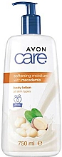 Nawilżający balsam do ciała z olejem makadamia - Avon Care Softening Moisture With Macadamia Body Lotion — Zdjęcie N2
