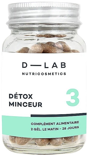 Suplement diety Slimming Detox - D-Lab Nutricosmetics Slimming Detox — Zdjęcie N1