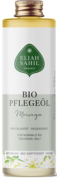 Organiczny olejek do ciała i włosów Moringa - Eliah Sahil Organic Oil Body & Hair Moringa — Zdjęcie N1
