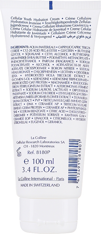 Krem do twarzy - La Colline Moisture Boost++ Cellular Youth Hydration Cream — Zdjęcie N2