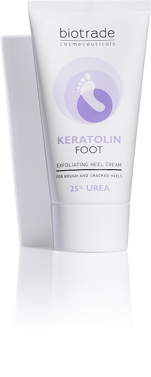 Złuszczający krem do stóp z 25% mocznikiem o działaniu zmiękczającym - Biotrade Keratolin Foot Exfoliating Heel Cream