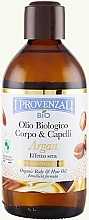 Organiczny olej arganowy do ciała i włosów - I Provenzali Argan Organic Body & Hair Oil — Zdjęcie N1