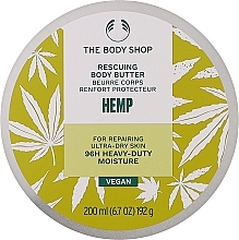 Kup Konopne masło do ciała dla bardzo suchej skóry - The Body Shop Hemp Rescuing Body Butter For Ultra-Dry Skin