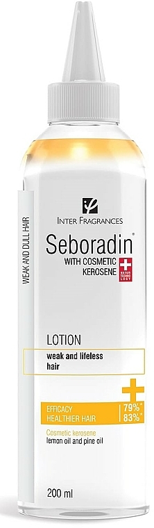 Nabłyszczający lotion do włosów - Seboradin Hair Lotion Cosmetic Kerosene — Zdjęcie N1