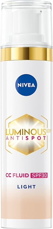 NIVEA Luminous - Krem CC przeciw przebarwieniom SPF 30 — Zdjęcie N2