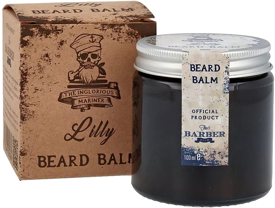 Nawilżający balsam do modelowania brody - The Inglorious Mariner Lilly Mystic Beard Balm