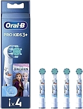 Wymienna główka do elektrycznej szczoteczki do zębów, 4 szt. - Oral-B Kids Frozen II — Zdjęcie N3