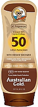 Kup Krem do opalania z błyskawiczną opalenizną - Australian Gold Lotion Sunscreen With Instant Bronzer SPF 50