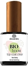 Top do lakieru hybrydowego - Alessandro International BioBoost Top Coat — Zdjęcie N1