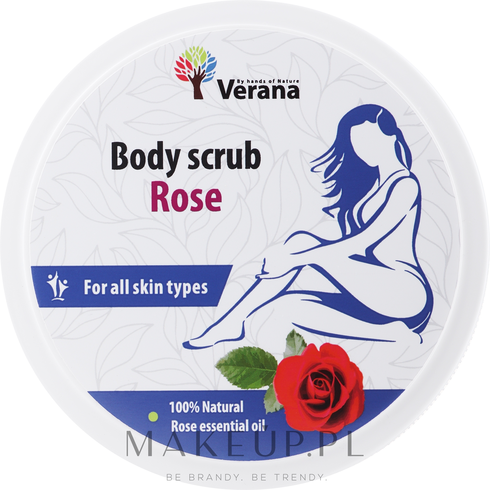 Peeling do ciała Rose - Verana Body Scrub Rose — Zdjęcie 800 g