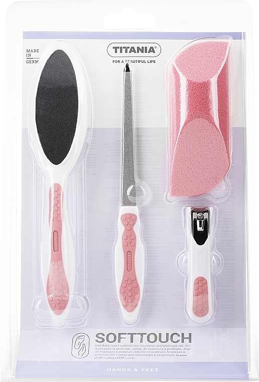 Zestaw do manicure - Titania Softtouch Manicure & Pedicure Set — Zdjęcie N1