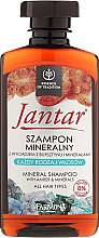 Kup Szampon mineralny z wyciągiem z bursztynu i minerałami - Farmona Jantar