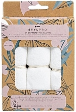 Bambusowe ściereczki do twarzy, 3 szt. - Stylideas Stylpro Bamboo Face Cloths — Zdjęcie N1