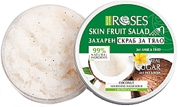 Kup Peeling do twarzy i ciała - Nature Of Agiva Roses Skin Fruit Salad Coconut Nourishing Sugar Scrub 