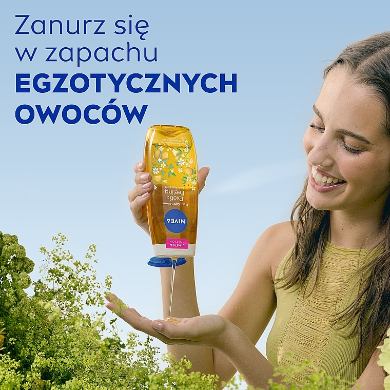 Żel pod prysznic - NIVEA Fresh Care Shower Exotic Feeling Limited Edition — Zdjęcie N4