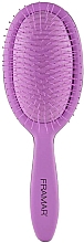 Szczotka do włosów ułatwiająca rozczesywanie, liliowa - Framar Detangle Brush Purple Reign — Zdjęcie N1