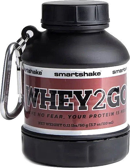 Pojemnik na odżywki dla sportowców - SmartShake Whey2Go Funnel DC Comics Black — Zdjęcie N1