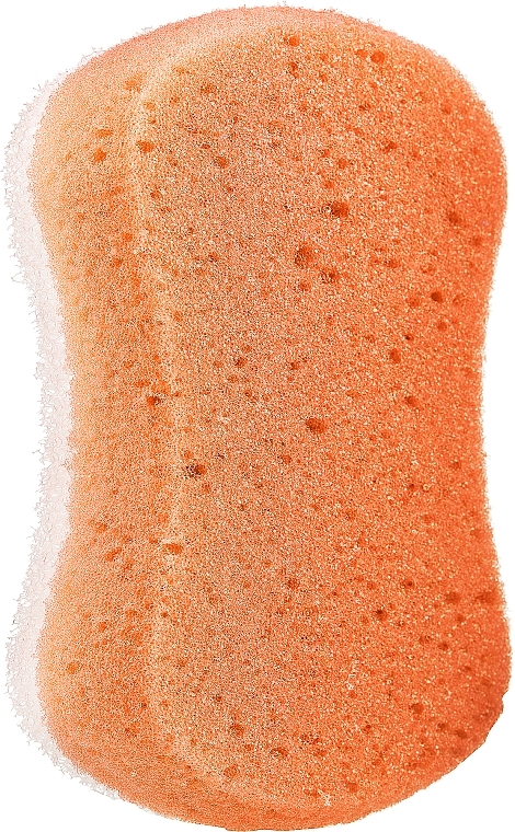 Gąbka do kąpieli XXL, pomarańczowa - Grosik Camellia Bath Sponge — Zdjęcie N1