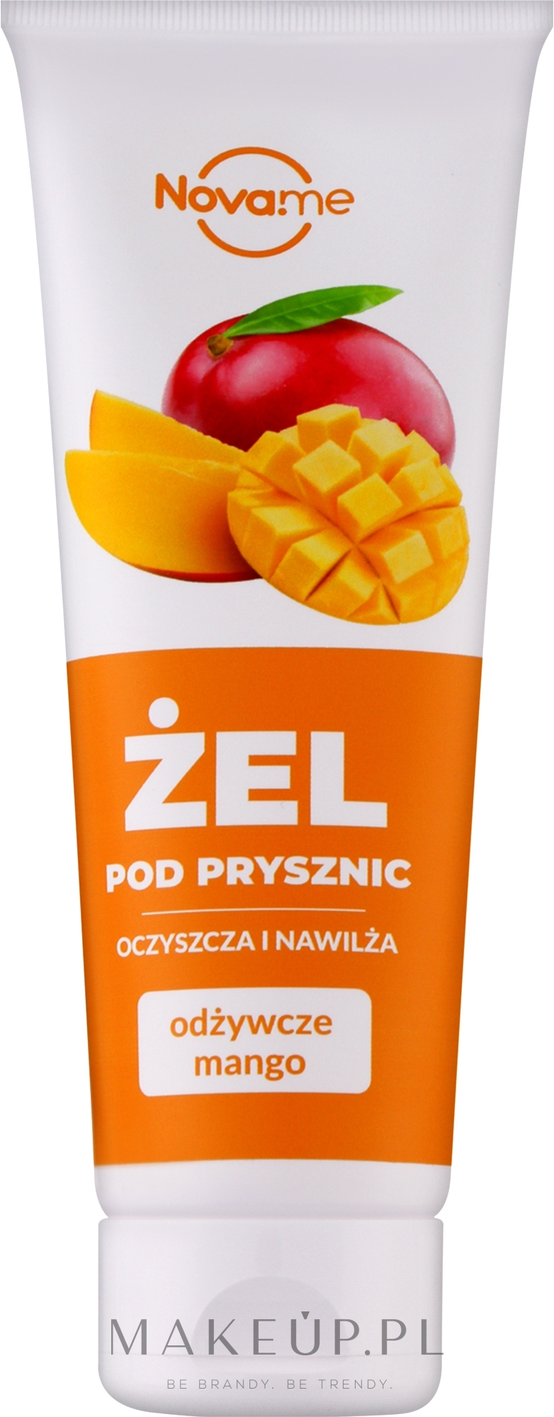 Oczyszczająco-nawilżający żel pod prysznic Odżywcze mango - Novame — Zdjęcie 250 ml