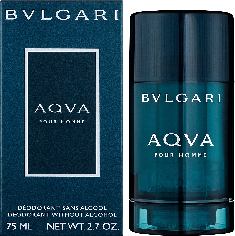 Bvlgari Aqva Pour Homme - Dezodorant w sztyfcie — Zdjęcie N2