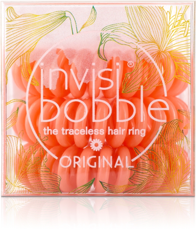 Gumki do włosów 3szt - Invisibobble Sweet Clementine — Zdjęcie N1