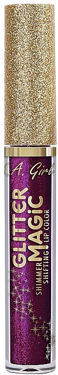 Błyszczyk do ust - L.A. Girl Glitter Magic Shimmer Shifting Lip Color — Zdjęcie N1