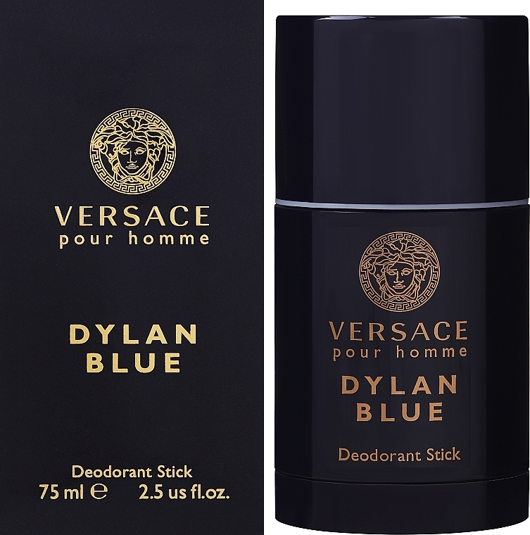 Versace Dylan Blue Pour Homme Deodorant Stick - Perfumowany dezodorant w sztyfcie dla mężczyzn — Zdjęcie N2