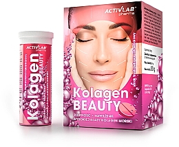 Kup Kolagen w tabletkach musujących truskawkowy - Activlab Kolagen Beauty Strawberry Rhubarb