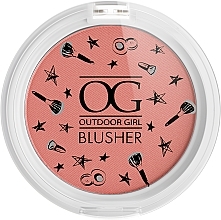 Róż do policzków - Outdoor Girl Powder Blusher Compact — Zdjęcie N2