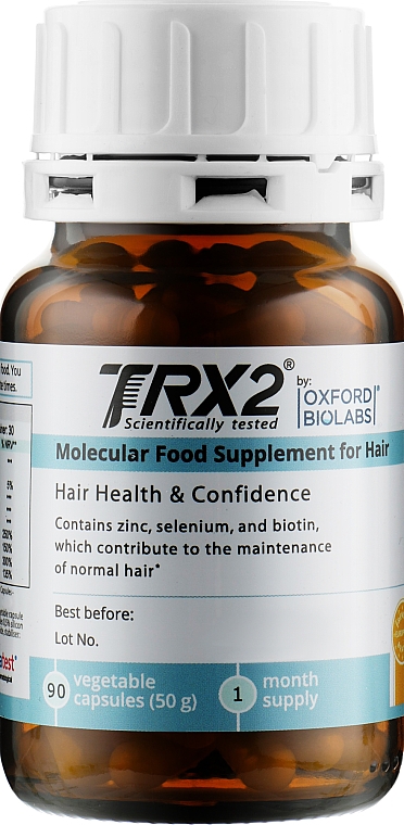 Kompleks molekularny przeciw wypadaniu włosów - Oxford Biolabs TRX2