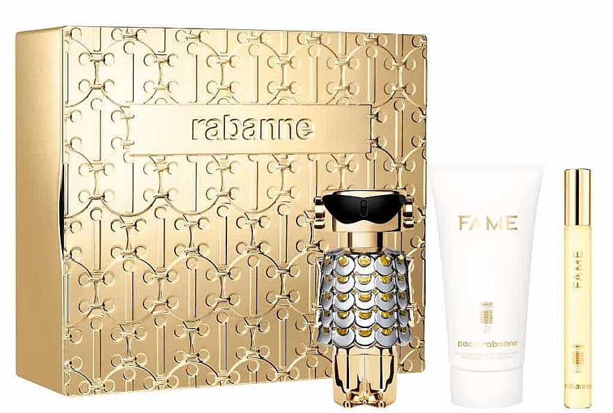 Paco Rabanne Fame - Zestaw (edp/50ml + b/lot/75ml + edp/mini/10ml) — Zdjęcie N1