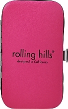 Zestaw do manicure, 8 elementów, różowy - Rolling Hills Manicure Set  — Zdjęcie N3