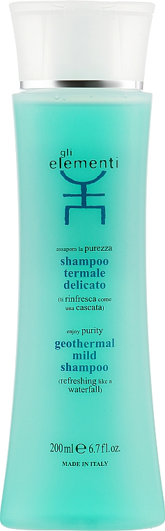 Neutralny szampon do delikatnych włosów - Gli Elementi Neutral Shampoo — Zdjęcie N1