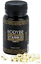 Kup PRZECENA! Witamina D3, 1000 kapsułek - Bodybe Vitamin D3 Softgel Capsules *