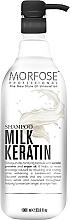 Szampon do włosów z keratyną mleczną - Morfose Milk Keratin Shampoo — Zdjęcie N1