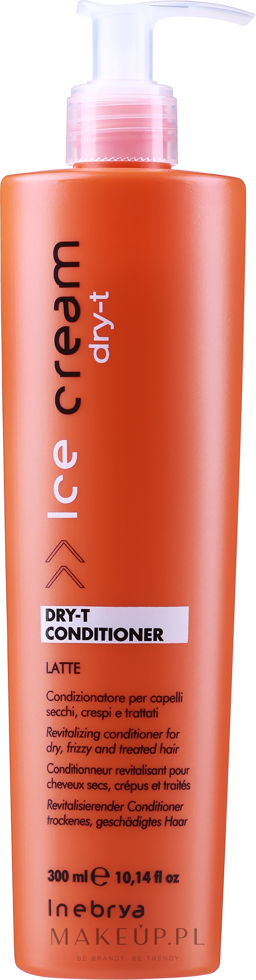 Odżywka do włosów suchych - Inebrya Ice Cream Dry-T Conditioner — Zdjęcie 300 ml