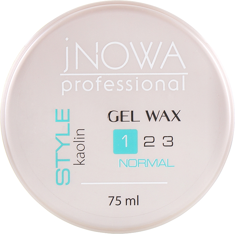 Żel-wosk do utrwalenia włosów - jNOWA Professional Style Gel Wax
