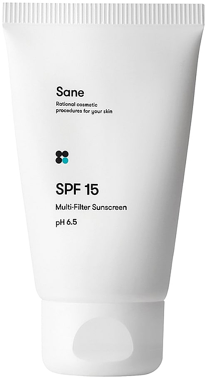 Krem na dzień z SPF 15 - Sane SPF 15 Multi-Filter Sunscreen pH 6.5 — Zdjęcie N1