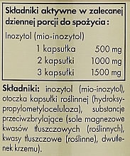 Suplement diety Mio-inozytol, 500 mg - Solgar — Zdjęcie N3