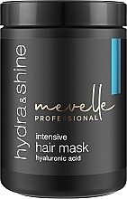 Maska do włosów - Mevelle Hydra & Shine Intensive Hair Mask Hyaluronic & Algea — Zdjęcie N1