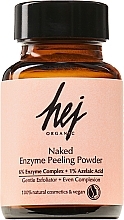 Peeling enzymatyczny w proszku do twarzy - Hej Organic Naked Enzyme Peeling Powder — Zdjęcie N1