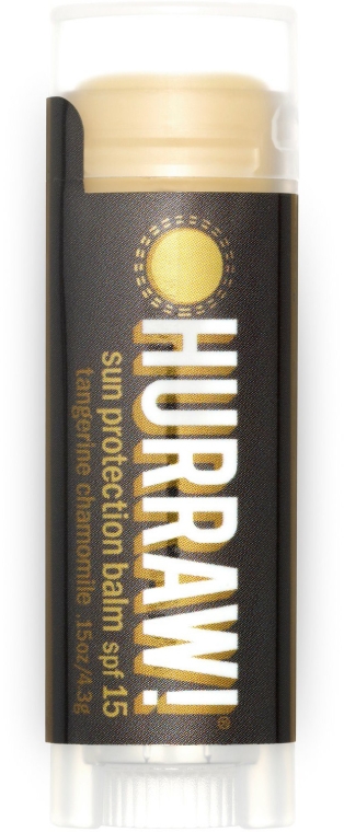 Przeciwsłoneczny balsam do ust - Hurraw! Sun Protection Lip Balm SPF15 Limited Edition — Zdjęcie N1