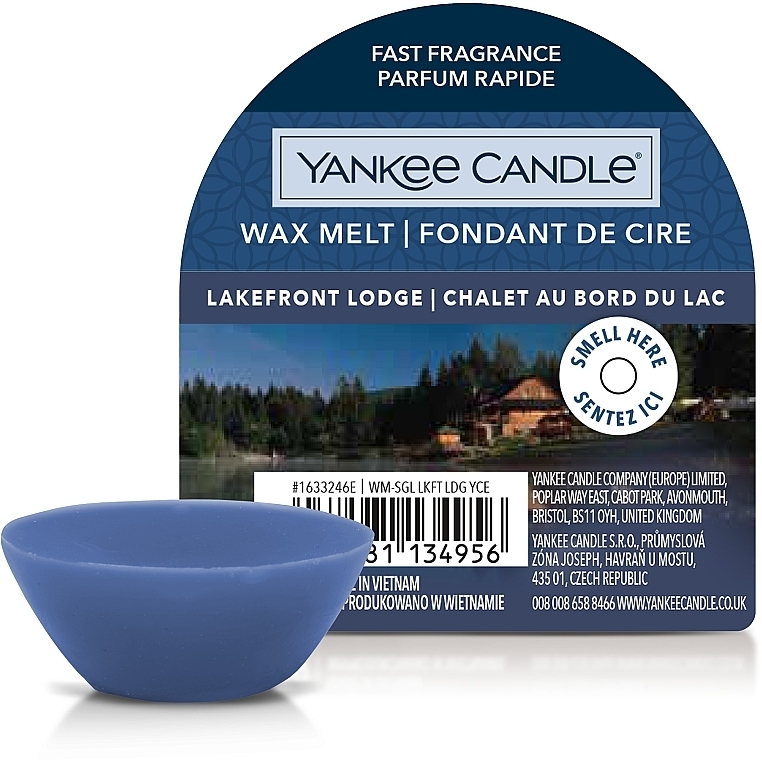 Wosk aromatyczny - Yankee Candle Wax Melt Lakefront Lodge — Zdjęcie N1