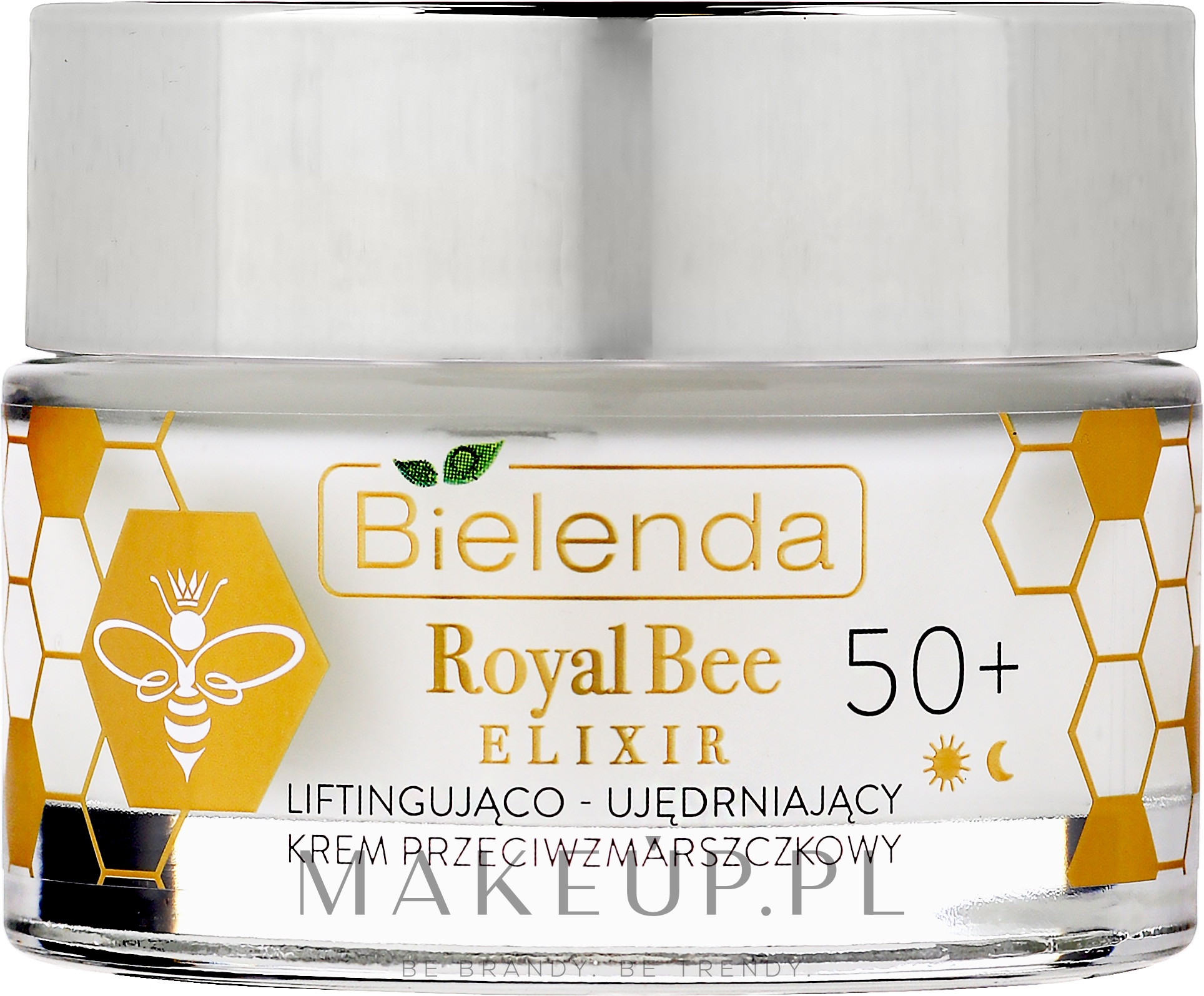 Liftingująco-ujędrniający krem przeciwzmarszczkowy - Bielenda Royal Bee Elixir Face Care — Zdjęcie 50 ml
