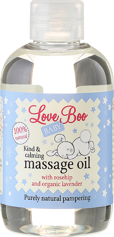 PRZECENA! Kojący olejek do masażu dla dzieci - Love Boo Baby Kind & Calming Massage Oil * — фото N2