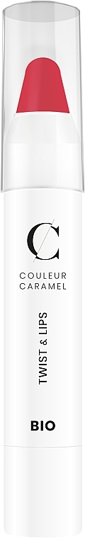 Pomadka do ust w kredce - Couleur Caramel Twist & Lips — Zdjęcie N1