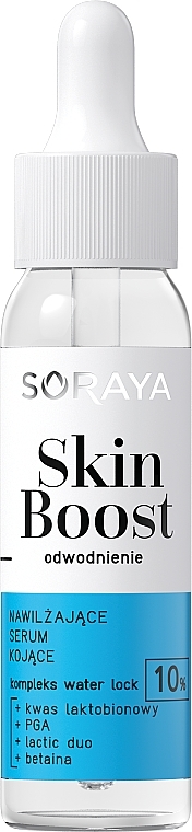Nawilżające serum kojące do twarzy - Soraya Skin Boost  — Zdjęcie N1